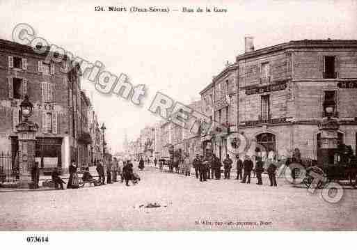 Ville de NIORT, carte postale ancienne