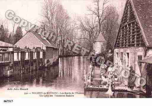 Ville de NOGENTLEROTROU, carte postale ancienne