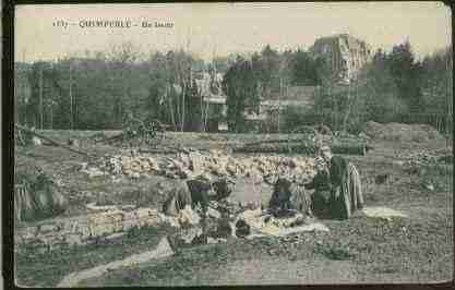 Ville de QUIMPERLE, carte postale ancienne