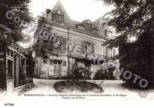 Ville de ROMAINVILLE, carte postale ancienne