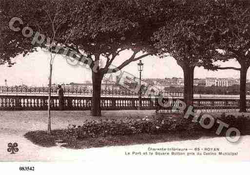 Ville de ROYAN, carte postale ancienne