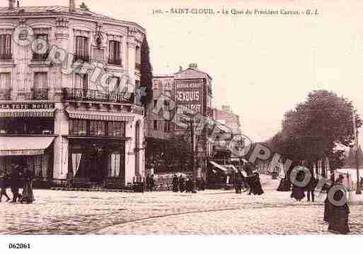 Ville de SAINTCLOUD, carte postale ancienne