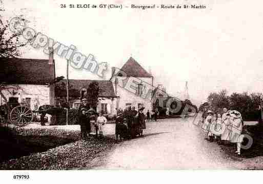 Ville de SAINTELOYDEGY, carte postale ancienne