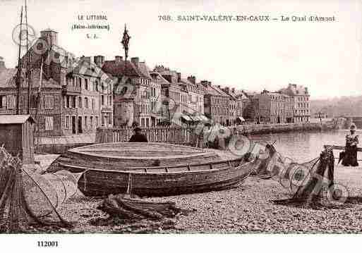 Ville de SAINTVALERYENCAUX, carte postale ancienne