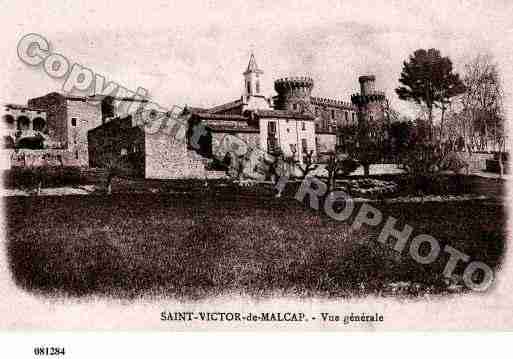 Ville de SAINTVICTORDEMALCAP, carte postale ancienne