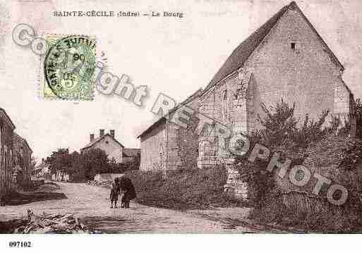 Ville de SAINTECECILE, carte postale ancienne