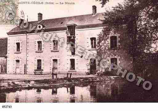 Ville de SAINTECECILE, carte postale ancienne