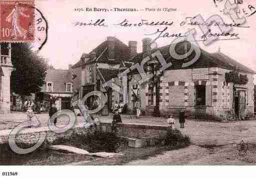 Ville de THENIOUX, carte postale ancienne