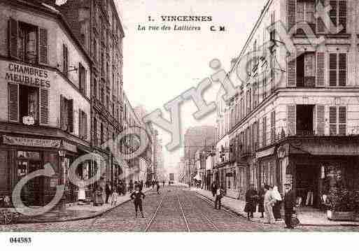 Ville de VINCENNES, carte postale ancienne