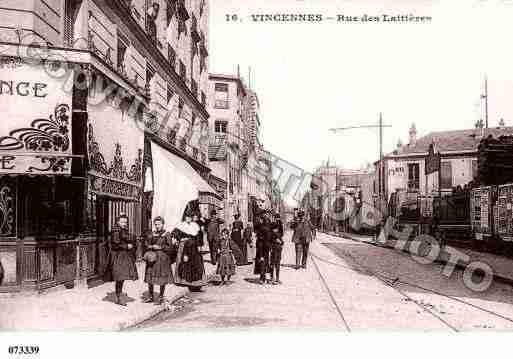 Ville de VINCENNES, carte postale ancienne