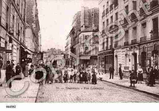 Ville de VINCENNES, carte postale ancienne