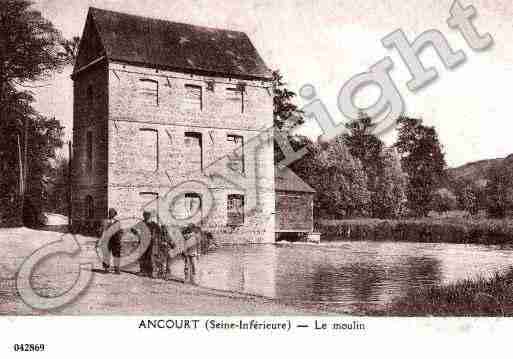 Ville de ANCOURT, carte postale ancienne