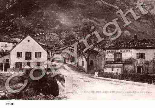 Ville de BEAUME(LA), carte postale ancienne