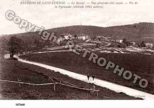 Ville de BESSAT(LE), carte postale ancienne