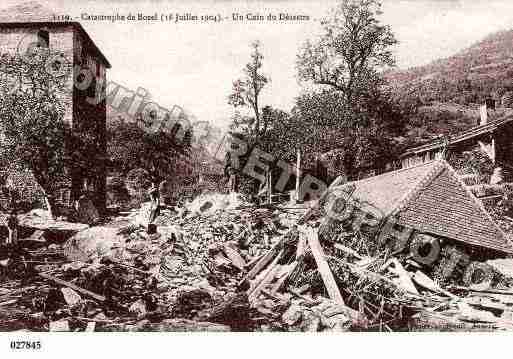 Ville de BOZEL, carte postale ancienne