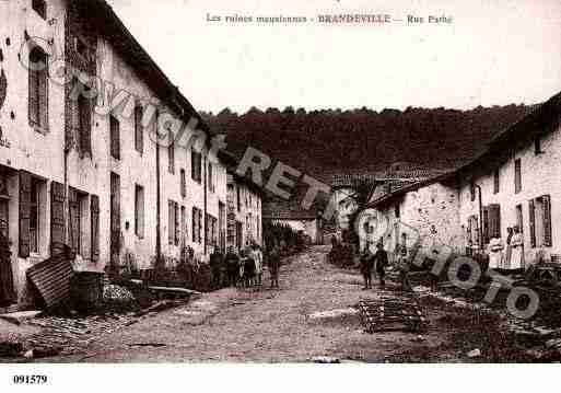 Ville de BRANDEVILLE, carte postale ancienne