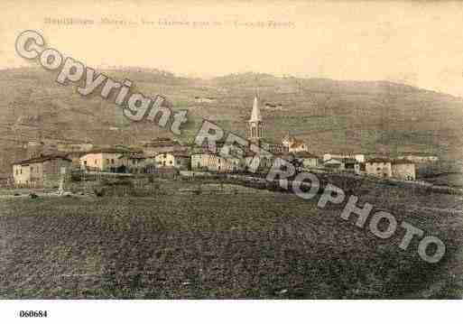 Ville de BRULLIOLES, carte postale ancienne