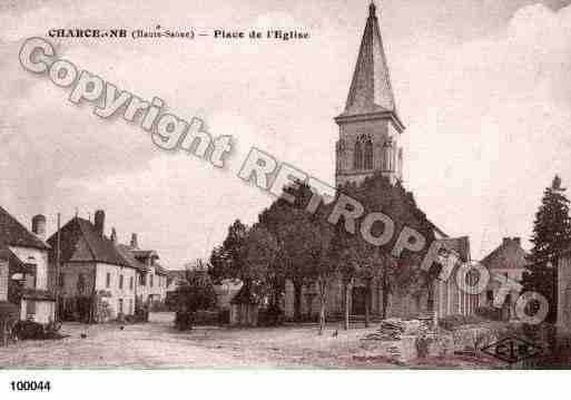 Ville de CHARCENNE, carte postale ancienne