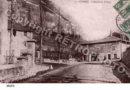 Ville de CORENC, carte postale ancienne