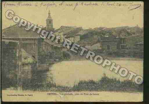 Ville de CREVIC, carte postale ancienne