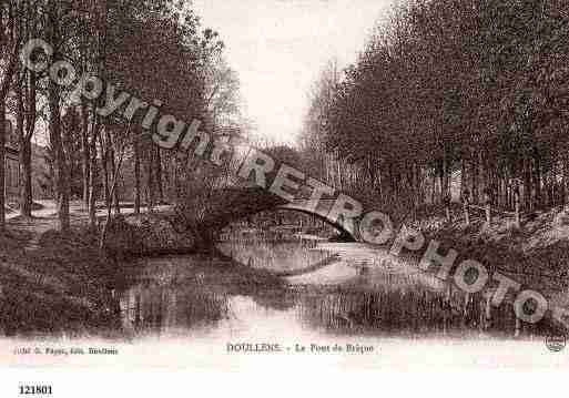 Ville de DOULLENS, carte postale ancienne