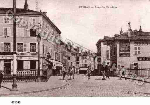 Ville de EPINAL, carte postale ancienne