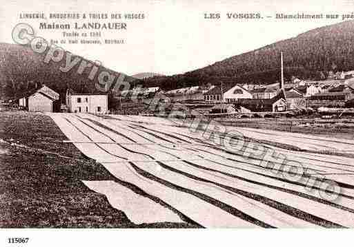 Ville de GERARDMER, carte postale ancienne