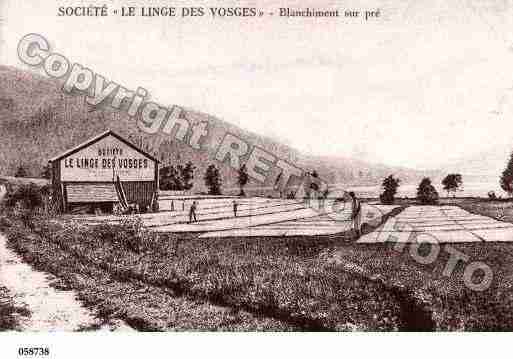 Ville de GERARDMER, carte postale ancienne