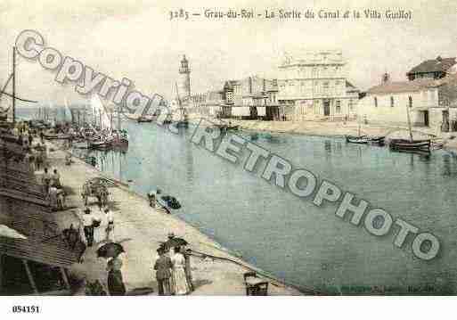 Ville de GRAUDUROI(LE), carte postale ancienne