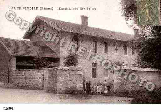 Ville de HAUTERIVOIRE, carte postale ancienne