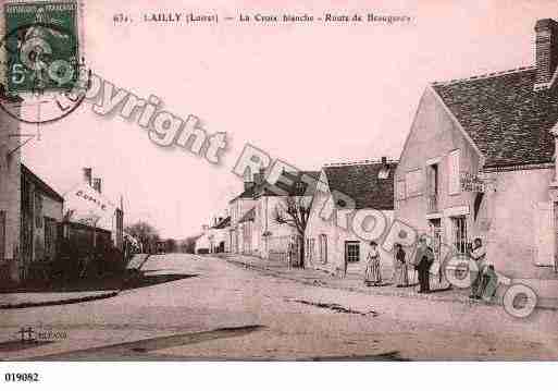 Ville de LAILLYENVAL, carte postale ancienne