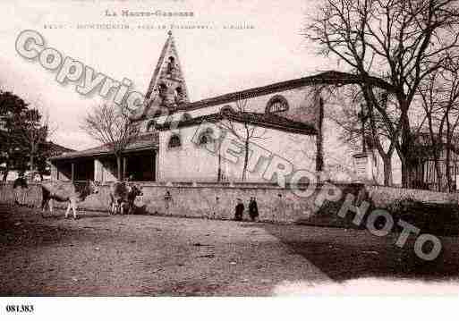 Ville de MONTOUSSIN, carte postale ancienne