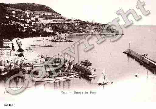 Ville de NICE, carte postale ancienne