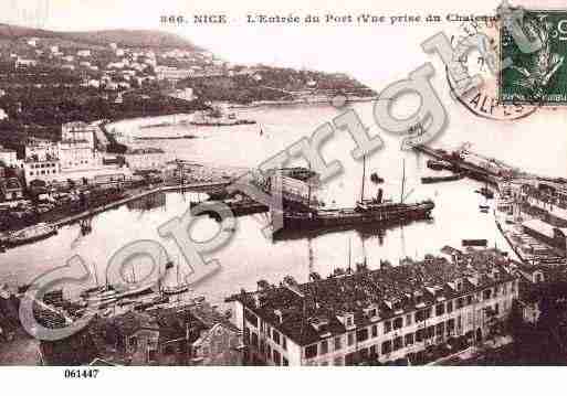 Ville de NICE, carte postale ancienne