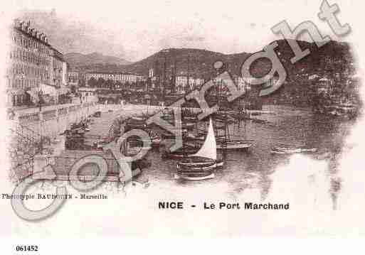 Ville de NICE, carte postale ancienne