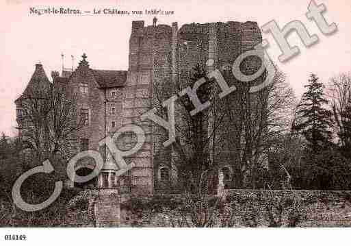 Ville de NOGENTLEROTROU, carte postale ancienne