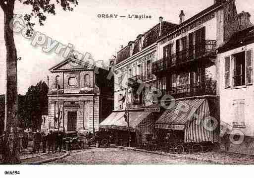 Ville de ORSAY, carte postale ancienne