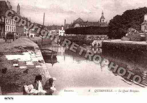 Ville de QUIMPERLE, carte postale ancienne