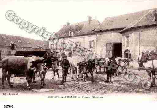 Ville de ROISSYENFRANCE, carte postale ancienne