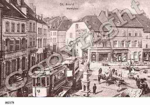 Ville de SAINTAVOLD, carte postale ancienne