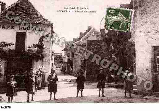 Ville de SAINTCERNIN, carte postale ancienne