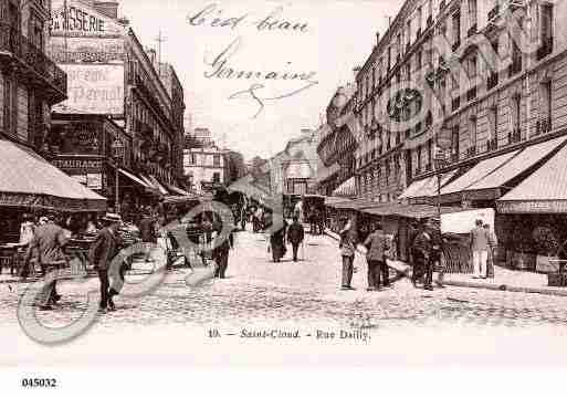 Ville de SAINTCLOUD, carte postale ancienne