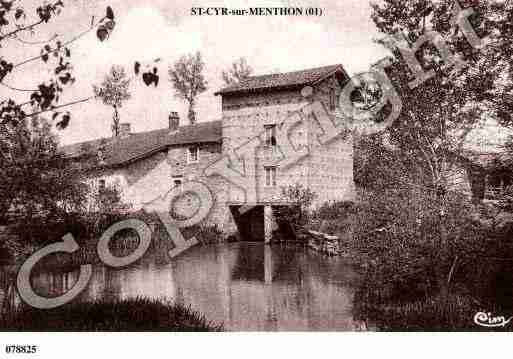 Ville de SAINTCYRSURMENTHON, carte postale ancienne