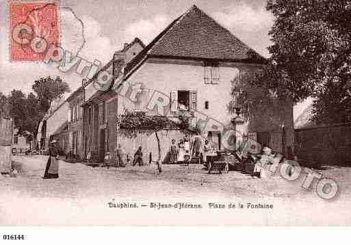 Ville de SAINTJEAND\'HERANS, carte postale ancienne