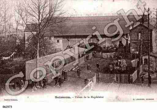 Ville de SOISSONS, carte postale ancienne