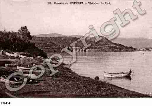 Ville de THEOULESURMER, carte postale ancienne