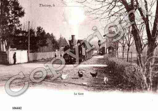 Ville de THOISSEY, carte postale ancienne