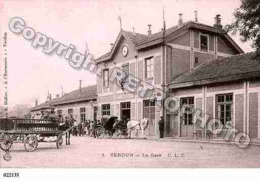 Ville de VERDUN, carte postale ancienne