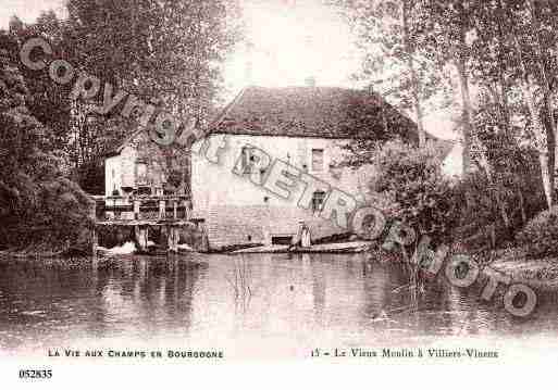 Ville de VILLIERSVINEUX, carte postale ancienne