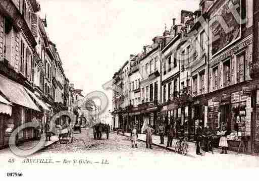 Ville de ABBEVILLE, carte postale ancienne